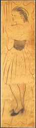 Drieluik (tekening van een liefdesscène)