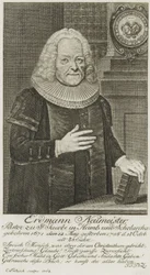 PPN663946751 Erdmann Neumeister, predikant in St Jacobi in Hamburg en Scholarcha. (1763)