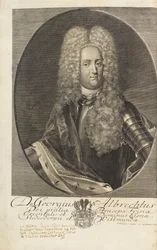 Portret van prins George Albert van Oost-Friesland 1690-1734, 1720