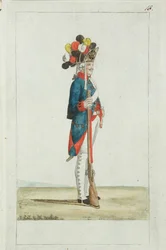 Grenadier van het Preobrazhensky Regiment