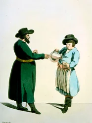 Kvass-verkoper, 1799