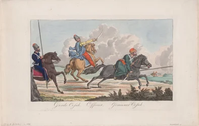 Levenswachten Kozak, Officier en Kozak