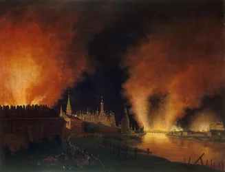 Brand van Moskou op 15 september 1812 De Fransen in Moskou, 1812-1817