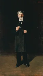 Portret van Johan Sverdrup (olieverf op doek)
