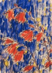 Rode bloemen