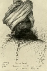 Wachter Chatter Singh, Singapore, 1898