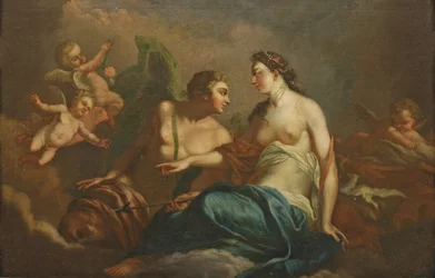Christian Wilhelm Ernst Dietrich gen. Dietricy - Adonis en Aphrodite
