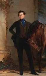 Portret van graaf Vladimir Petrovich Orlov-Davydov 1809-1882, 1840