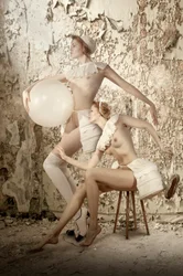 Etherische balletdansers