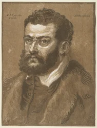 Buste van een Bebaarde Man Doge Giovanni Cornaro, 1632-1636