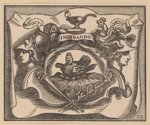 Vignet voor de Titelpagina van C. Peregrino, Principes Hollandiae et Zelandiae