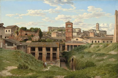 Uitzicht op de Cloaca Maxima, Rome