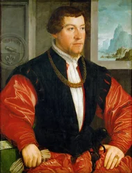 Renaissance: Portret van Christoph Baumgartner