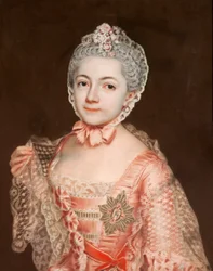 Henrietta Catherine Agnes van Anhalt-Dessau (1744-1799), deken van de abdij van Herford, dochter van Leopold II, prins van Anhalt-Dessau
