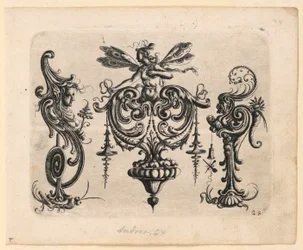 Blad 28, uit Neüw Grotteßken Buch (Nieuw Grotesk Boek)