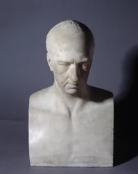 Buste die de Schotse schilder Gavin Hamilton (1723-1798) afbeeldt