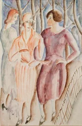 Franse meisjes, ca. 1926