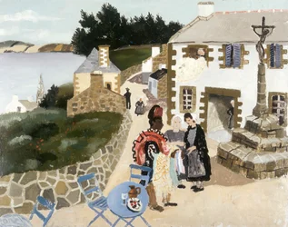De tapijtverkoper, Treboul, 1930