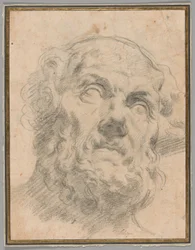 Hoofd van een Oude Man, mogelijk Seneca