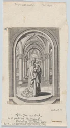 Maagd en Kind in een Kerk, ook bekend als de Van Maelbeke Maagd