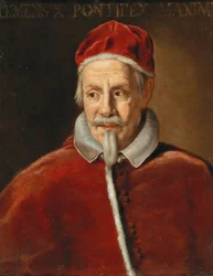 Portret van Paus Clemens X 1590-1676, Begin 1670s