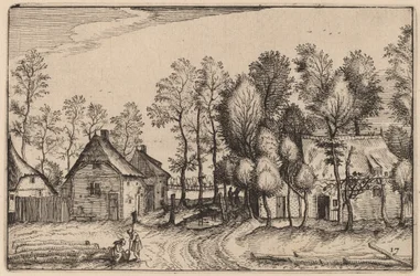 Landschap met Gehakte Bomen