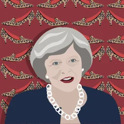 Theresa May en de kittenhak
