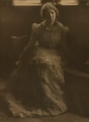 Julia Hall McCune, ca. 1900