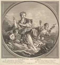 Satirische Poëzie, ca. 1741