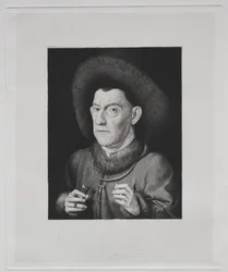 Man met een Anjer