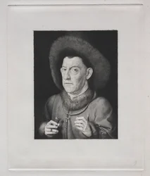 Man met een anjer
