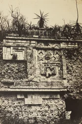 Het klooster, Uxmal, 1860