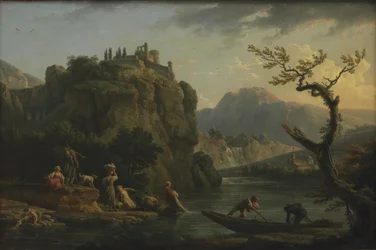 Berglandschap met een rivier