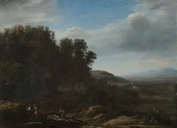 Italiaans landschap, ca. 1630
