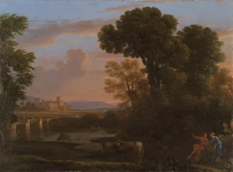 Pastoraal landschap