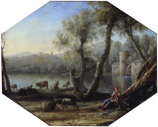 Pastoraal landschap