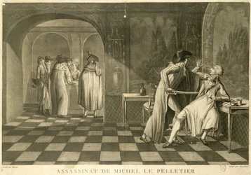 Moord op afgevaardigde Louis-Michel Le Peletier de Saint-Fargeau, 20 januari 1793