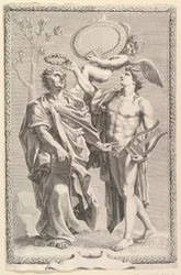 Frontispice: Virgil, Publii Virgilii Maronis Opera