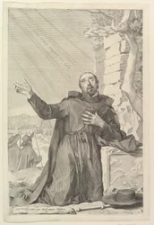 De heilige Ignatius in extase.
