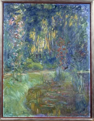 Een hoek van de vijver van Giverny
