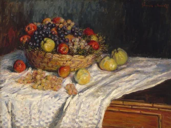 Appels en druiven