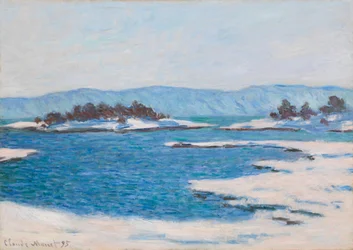 Aan de rand van de fjord van Christiania, 1895