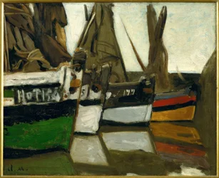 Vissersboten, Honfleur