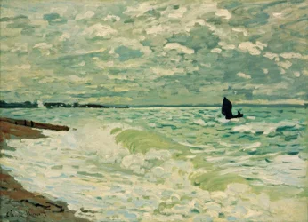 De zee bij Sainte-Adresse