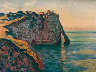 Falaises A Etretat, 1885