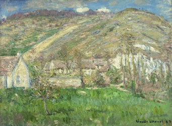 Hamlet in de kliffen bij Giverny
