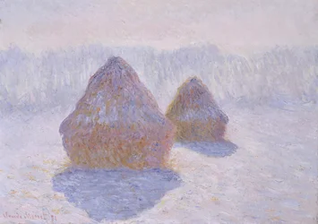 Hooibergen (Effect van sneeuw en zon)