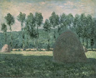 Hooibergen bij Giverny, c.1884-89