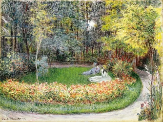 In de Tuin, 1875