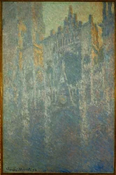 La Cathedrale de Rouen, mist (olieverf op doek)